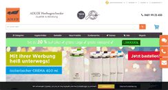 Desktop Screenshot of adlerwerbegeschenke.de